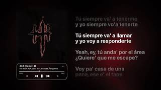 444-Remix. Yan Block, roa , De La Rose, Hades66, Rengo Flow