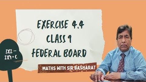 Exercise 4.4|Class 9|Federal Board|Rationalize the denominator|Urdu |Maths with Sir Basharat