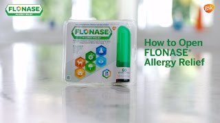 FLONASE Allergy Relief How To Open