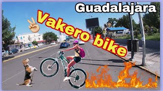 Guadalajara BIKE FULL HD GO PRO  Recorrido Bici Parque Agua Azul-Glorieta Del Charro 5 KM en 14 Min