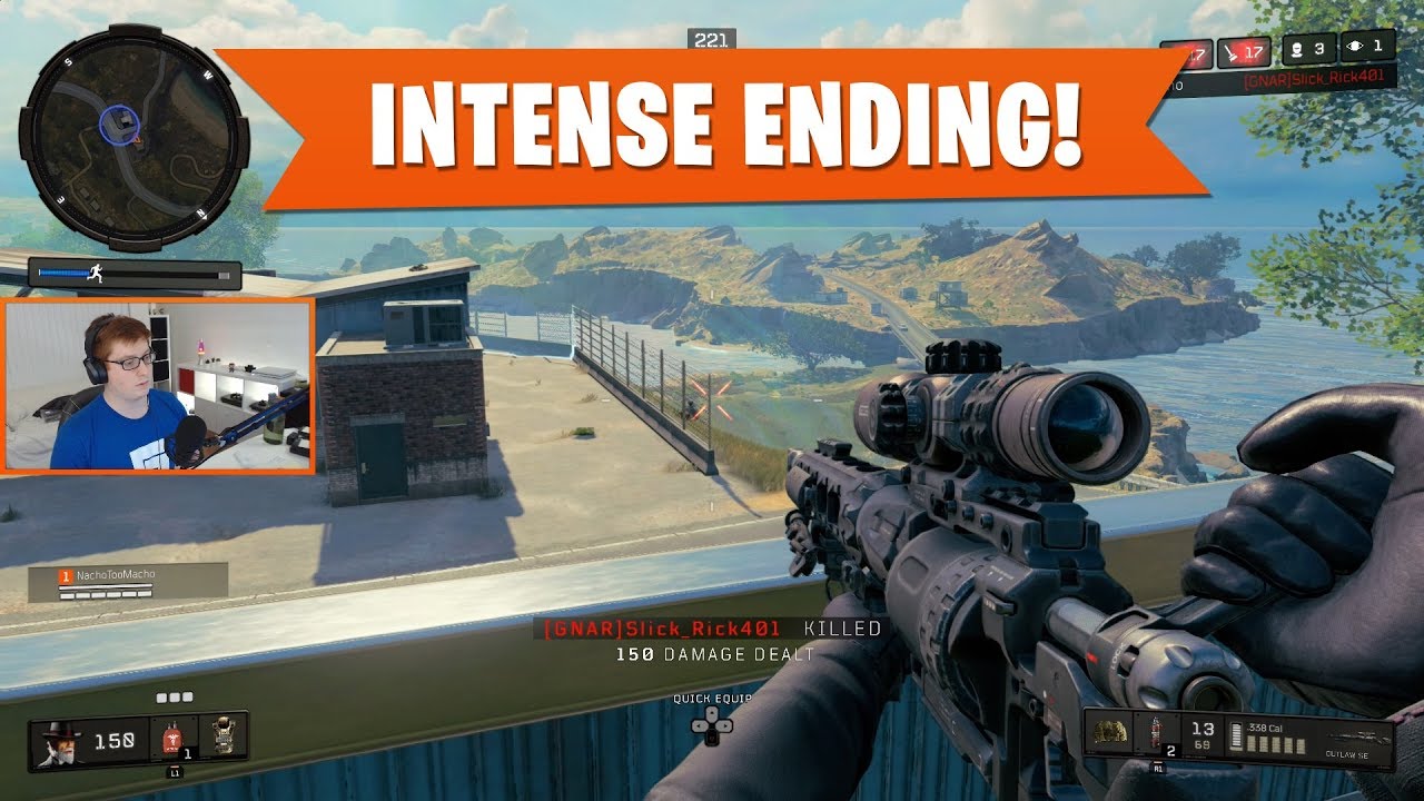 INTENSE ENDING! | Black Ops 4 Blackout | PS4 Pro - YouTube