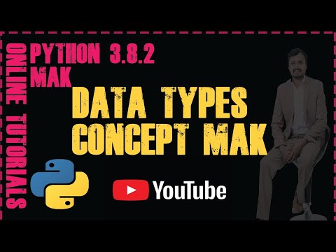 DATA TYPES IN Programming | Python | Code With MAK | Data Types | Pycharm | Lecture 2