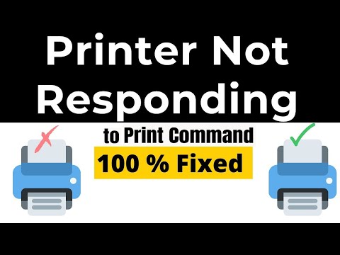 How to Fix error Printing Not Accepting Print Command Printer not Responding after printing command