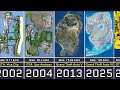Every GTA Map and Their Sizes