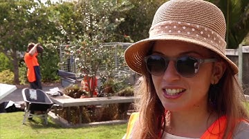 Maintenance of a Filterra® - Auckland Botanical Gardens