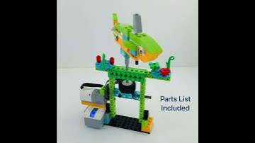 LEGO WeDo 2.0 Shark, Parts List Included