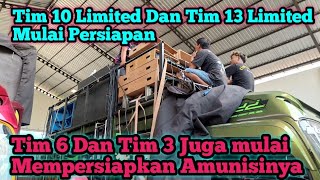 Amunisi tim limited 10 dan 13 brewog mulai dipersiapkan‼️tim 6 dan tim 3 juga mulai persiapan 