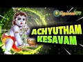 Achyutam keshavam krishna damodaram  very beautiful song  popular krishna bhajan  dheivamtv