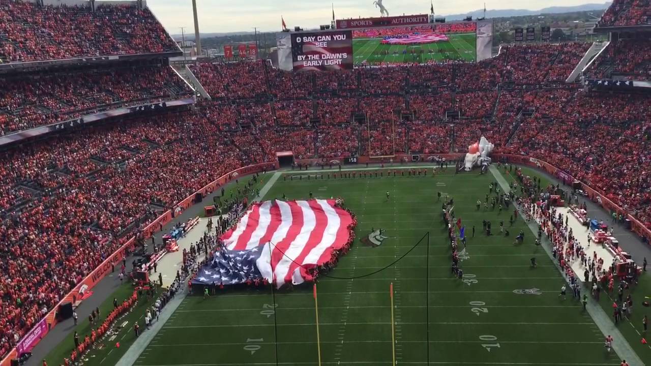 Denver Broncos vs Atlanta Falcons October 9,  2016