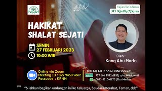 Hakikat Shalat Sejati   Kang Abu Marlo