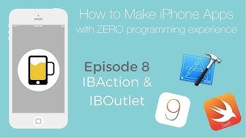 How to Make Apps for iPhone | Understand IBAction and IBOutlet - Ep8