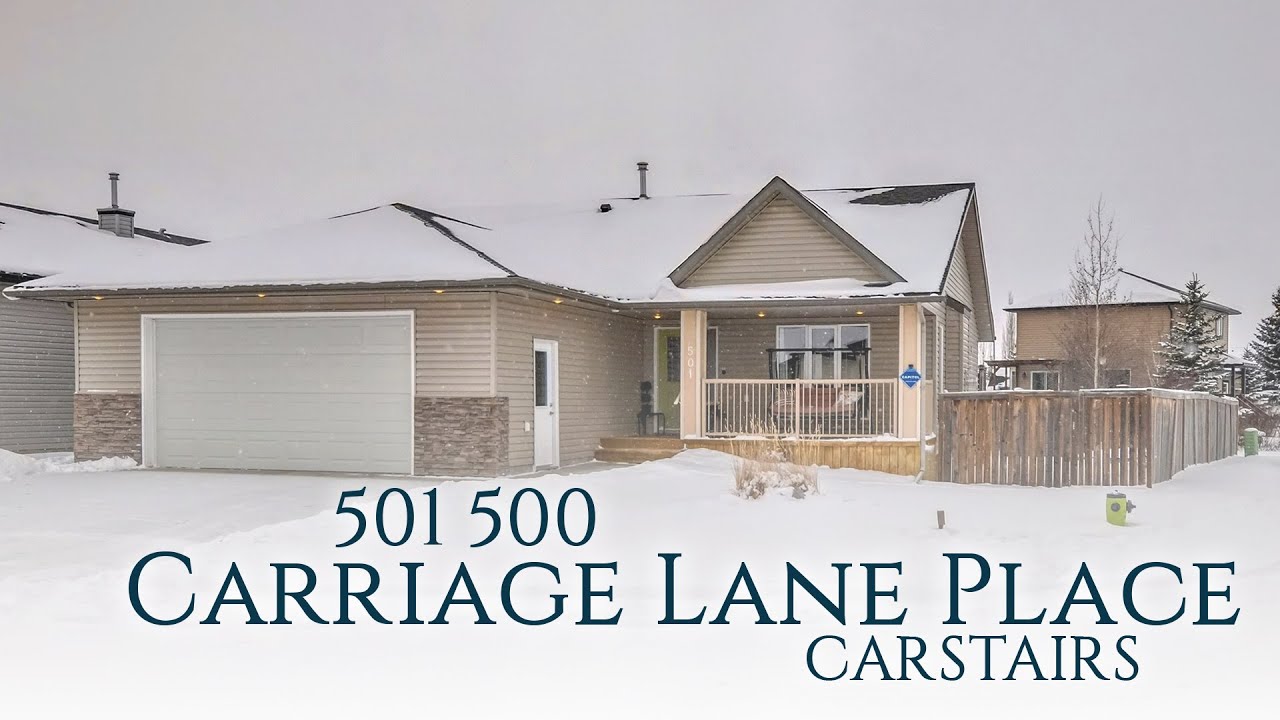 SOLD 501 500 Carriage Lane Place Carstairs Real Estate Walkthrough