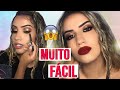 MAQUIAGEM PARA INICIANTES - MAKE FESTA/ FORMATURA FÁCIL