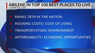 Livability says Abilene’s one of the best places to live — again!