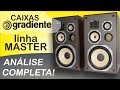 Caixas acústicas Gradiente linha MASTER - Análise completa deste clássico do som vintage dos anos 80