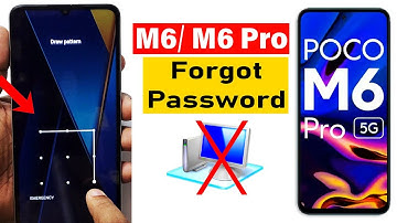 How to Screen Unlock/ Hard Reset " POCO M6/ M6 Pro 5G "