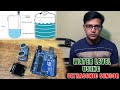 Ultrasonic Water Level Arduino Uno Project(JJ Informative) ultrasonic hc-sr04, oled ssd1306 display