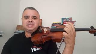 Aula 50 Escala La# Andantino e explicação da escala Cromática Aprender a tocar Violino do Zero a of.