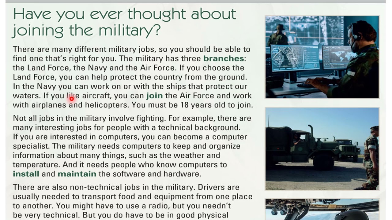 صفحة 22 انكليزي سادس اعدادي