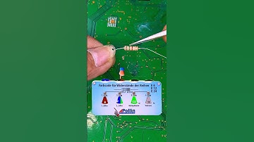 How to Read Resistor Values Easily with a Color Code Card! #resistor #shorts #electronics