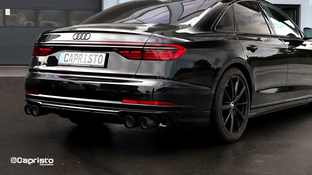 Soundcheck Capristo Sportauspuff /sport exhaust Audi A8 D5 S8