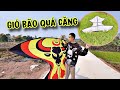 Gió Bão Diều Khung Lắp Ghép Carbon 8M Còn Đứt Mắc Ngọn Tre