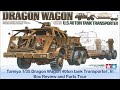 Tamiya 1/35 Dragon Wagon 40ton Tank Transporter, in Box Review