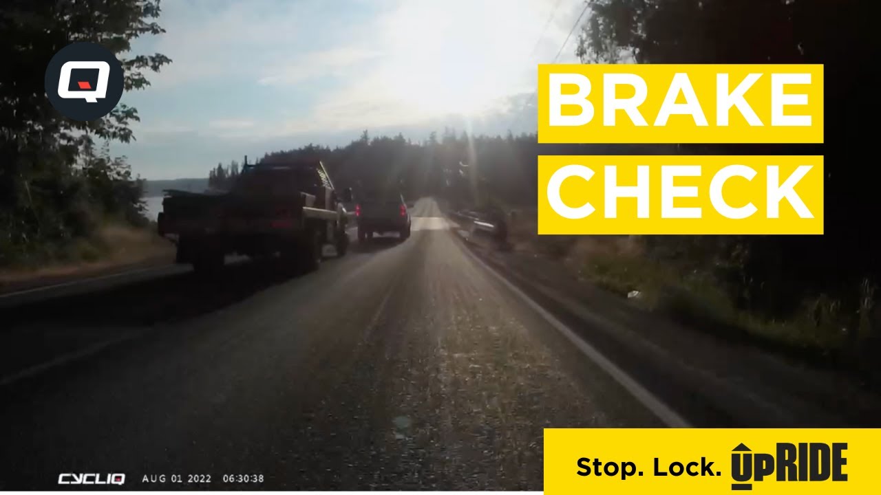 Brake Check | Close Call | Caught on the Cycliq Fly12 - YouTube