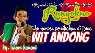 MEANING OF UBO RAMPE ANDONG TREE IN JAVANESE WEDDING KY. IRHAM HANANI