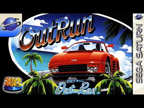 SEGA - セガサターン アウトラン 帯あり　Sega Saturn Out Run OutRun