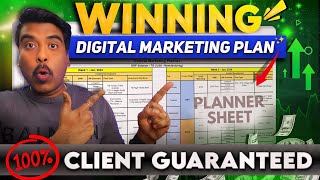 Complete Digital Marketing Strategy Planner for USA Client (FREE Template) Step by Step Guide