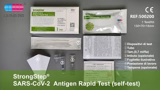 SARS-CoV-2 Antigen Rapid Test for nose swab