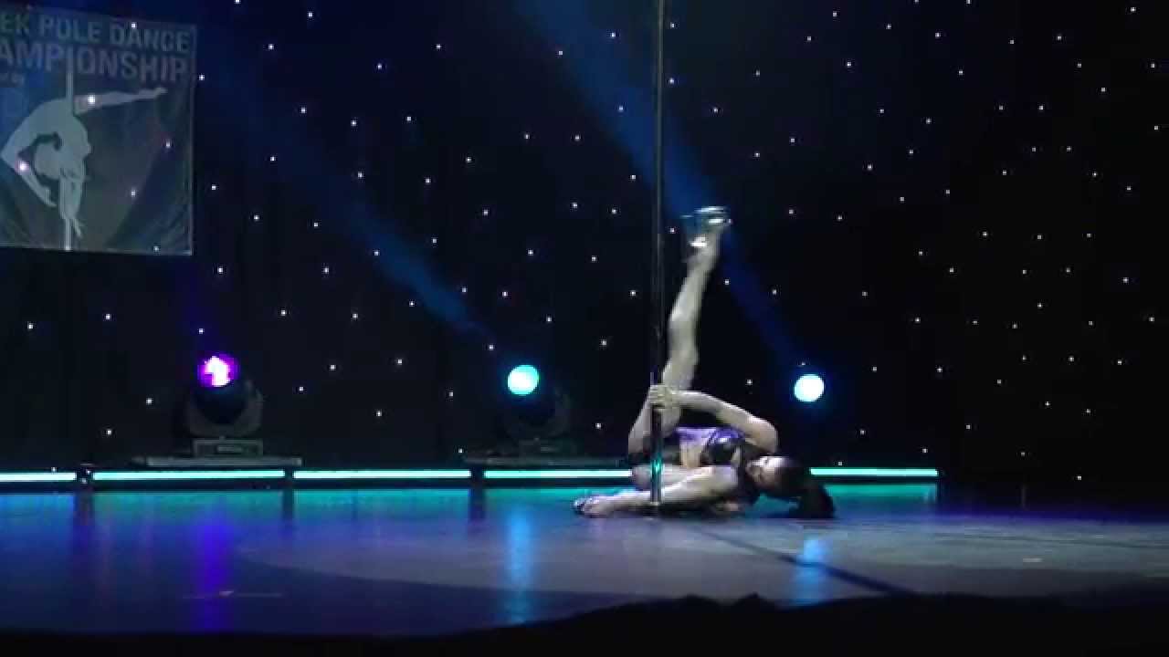 Marina Kosofidou - Greek Pole Dance Championship 2015 by Rad Polewear
