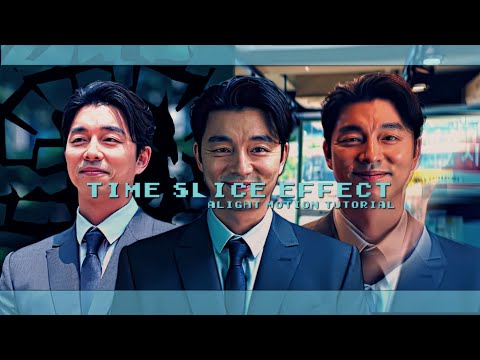 "TIME SLICE EFFECT TUTORIAL" ALIGHTMOTION TUTORIAL|| KANAOWII
