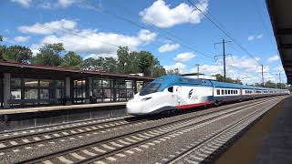 Avelia Liberty NextGen Acela on Train A2251 through Metropark 8/30/25