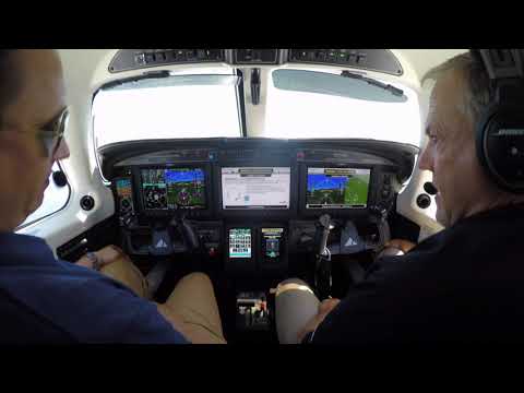 Piper M600/SLS Garmin Autoland Demo Flight