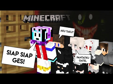 AKU NANTANG HANTU MINECRAFT BARENG TEMAN-TEMANKU