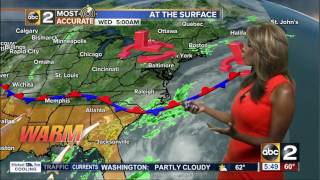 Drizzle, mist to start Wednesday morning