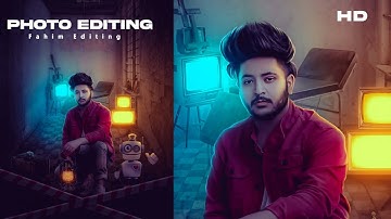 Mobile Photo Editing | Photo Manipulation Tutorial in Android | Ps Touch Mobile Background change .