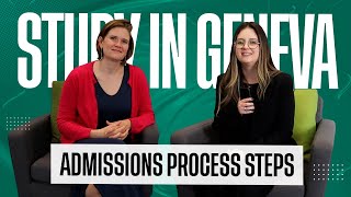 Study in Geneva - Admissions Process Steps - EU Business School