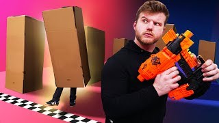 NERF Hide in a Box Challenge!