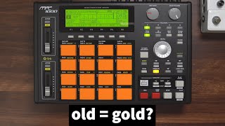 I got a not-quite-vintage sampler: the MPC 1000