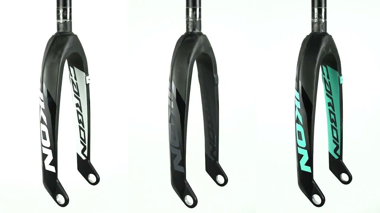 LHHL Fourche Rigide Fibre De Carbone Vélo De Montagne