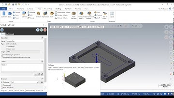 TECHNOLOGICAL CENTRE : MASTERCAM FIRST VIDEO: FACING OPERATION