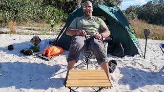 TCEK Portable Swivel Camping Chair review