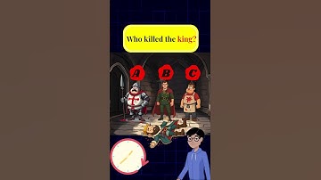 Who killed the king?!! 👑 | ThinkQuick #riddles #shorts