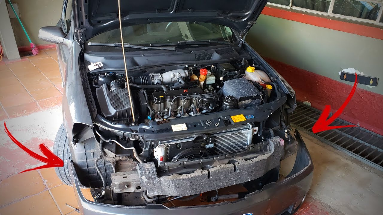 COMO TIRAR O PARACHOQUE DO ASTRA E TROCAR O FAROL