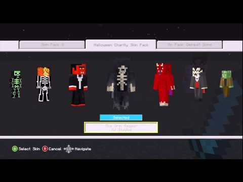 Wideo: Wydano Minecraft Xbox 360 Halloween Skin Pack, Pieniądze Trafiają Na Cele Charytatywne