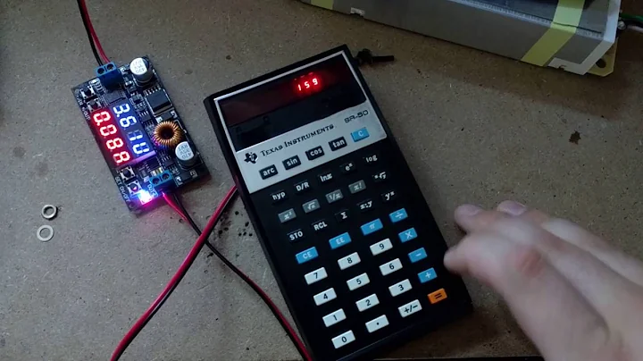 TI SR-50 Testing to see if salvageable.