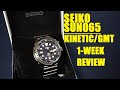 Seiko Prospex SUN065 Kinetic GMT Tuna : 1-Week Review of a Great Dive Watch